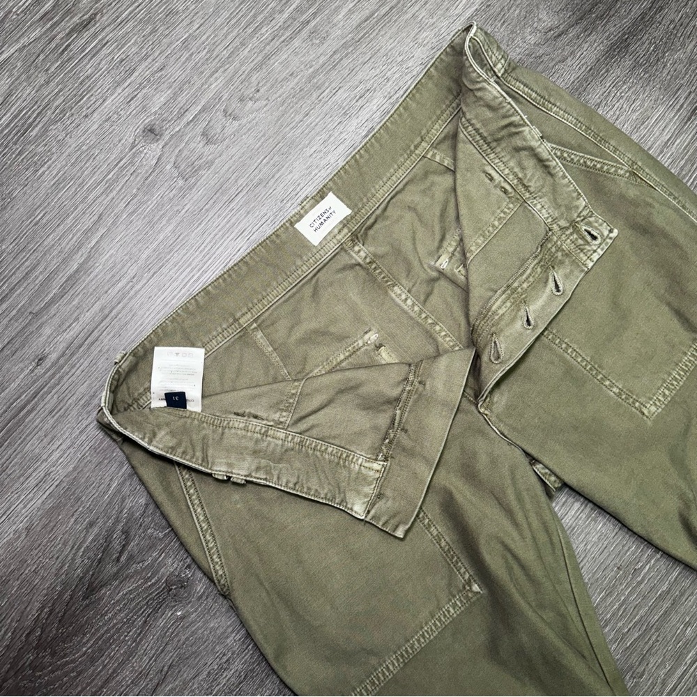 CITIZENS OF HUMANITY Agni Straight Utility Trousers Size 31 - Picture 6 of 9